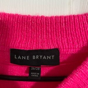 Lane Bryant Hot Pink sweater 26/28